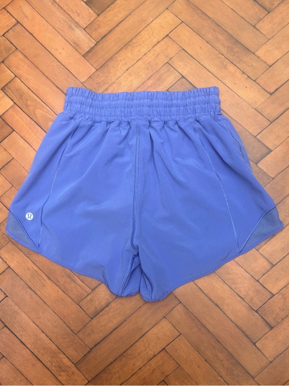 Lululemon Hotty Hot High Rise Shorts 4" In Dark Lavender Size 2